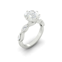 Load image into Gallery viewer, Constance Cushion Platinum