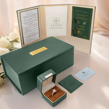 Load image into Gallery viewer, Lucce Azalea Luxe Oval Moissanite