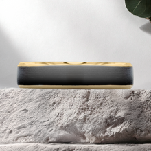 Load image into Gallery viewer, Lucce Enzo Brushed 5mm 14K Yellow Gold