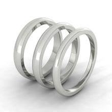 Load image into Gallery viewer, Lucce Via Amore Polished 14K White Gold