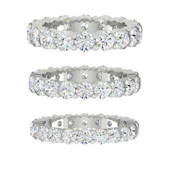 Lucce Civini Eternity Round Diamond
