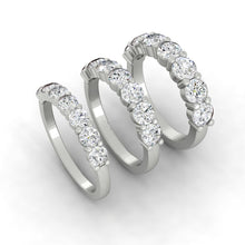 Load image into Gallery viewer, Wedding rings gold jewelry moissanite lab diamond manila philippines Lab diamond Wedding Bands