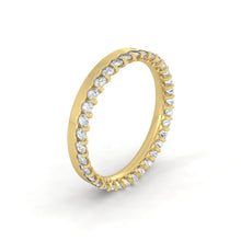 Load image into Gallery viewer, Wedding rings gold jewelry moissanite lab diamond manila philippines Lab diamond Wedding Bands