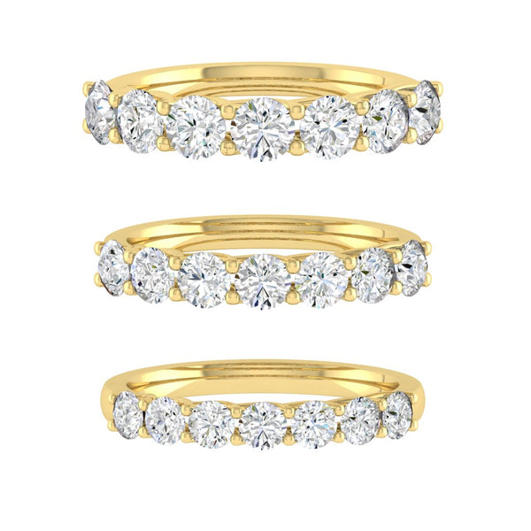 Lucce Rivera 7-Stone Round Diamond