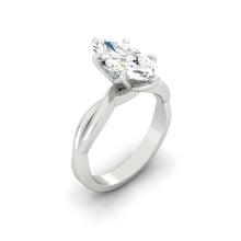 Load image into Gallery viewer, Lucce Fiore Solitaire Marquise Diamond