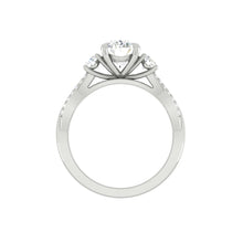 Load image into Gallery viewer, Lucce Fiore Trio Oval Moissanite
