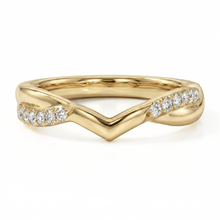 Load image into Gallery viewer, Lucce Fiore Flush 0.19ctw Lab Diamond 14K Yellow Gold