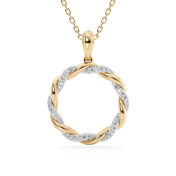 Lucce Fiore Necklace Diamond