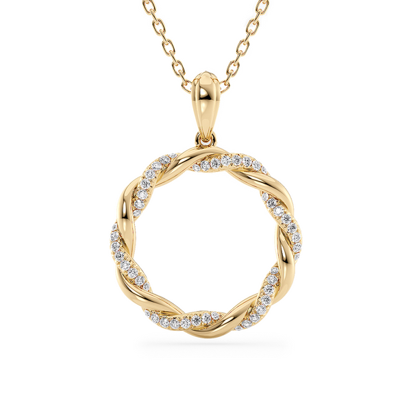 Lucce Fiore Necklace Diamond