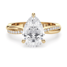 Load image into Gallery viewer, Lucce Fiore Pear Diamond