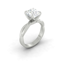 Load image into Gallery viewer, Lucce Fiore Solitaire Round Diamond