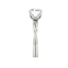 Load image into Gallery viewer, Lucce Fiore Solitaire Round Diamond