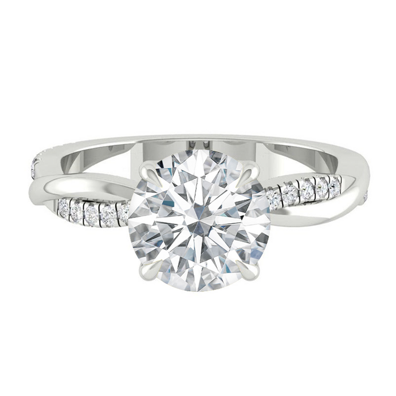 Diamond Engagement Ring Wedding Rings Band Gold Jewelry Moissanite Manila Philippines
