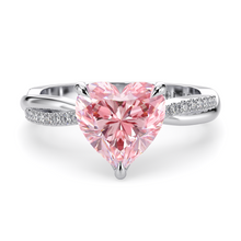 Load image into Gallery viewer, Lucce Fiore Heart Rosé Pink Diamond