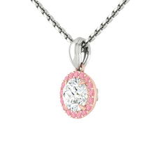 Load image into Gallery viewer, Montevalle Rosé Necklace Lab Diamond
