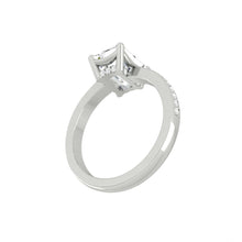 Load image into Gallery viewer, Lucce Kaela Emerald Moissanite