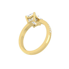 Load image into Gallery viewer, Lucce Kaela Emerald Moissanite