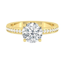 Load image into Gallery viewer, Lucce Kaela Round Moissanite