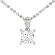 Load image into Gallery viewer, Lucce Kaela Necklace Princess Diamond