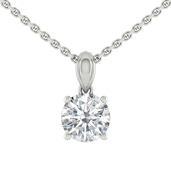 Lucce Kaela Necklace Round Diamond