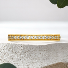 Load image into Gallery viewer, Lucce Kaela Band 0.31ctw Lab Grown Diamond 14k Yellow Gold