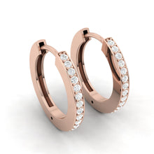 Load image into Gallery viewer, Lucce Kaela Eternity Earrings Diamond