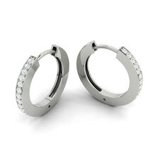 Load image into Gallery viewer, Lucce Kaela Eternity Earrings Diamond