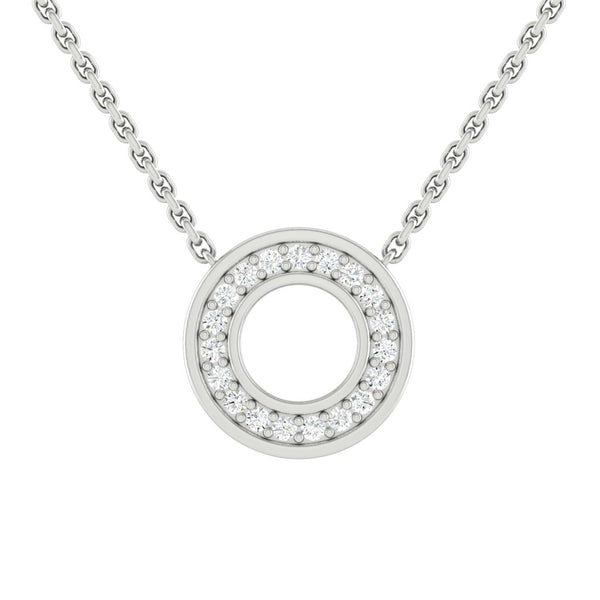 Lucce Kaela Eternity Necklace Diamond