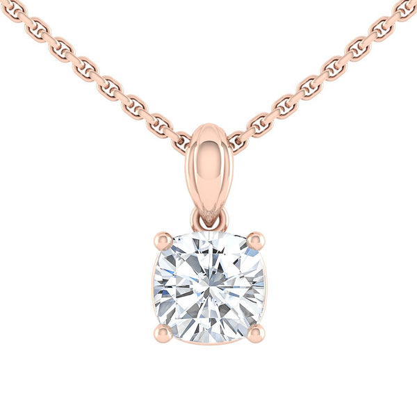 Lucce Kaela Necklace Cushion Diamond