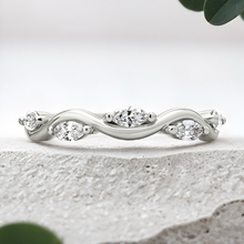 Load image into Gallery viewer, Lucce Constance Infini 0.50CTW Lab Diamond 14K White Gold