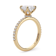 Load image into Gallery viewer, Lucce Lucia Halo Pavé Round Diamond