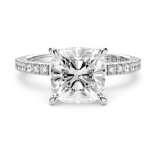 Load image into Gallery viewer, Lucce Lucia Pavé Cushion Diamond