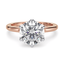 Load image into Gallery viewer, Lucce Lucia 6-Prong Round Diamond