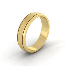 Load image into Gallery viewer, Lucce Abbraccio Brushed 6mm 14K Yellow Gold