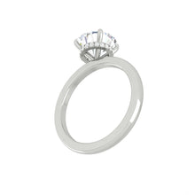 Load image into Gallery viewer, Lucce Verona Round Lab Diamond 2.02ct D VVS2 ld IGI 18K White Gold