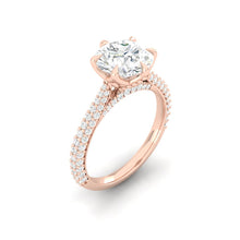 Load image into Gallery viewer, Lucce Azalea Luxe Round Moissanite