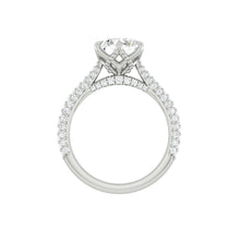 Load image into Gallery viewer, Azalea Luxe Round Diamond Platinum