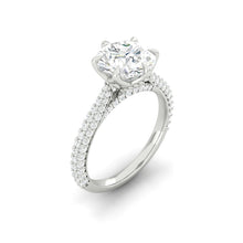 Load image into Gallery viewer, Lucce Azalea Luxe Round Moissanite