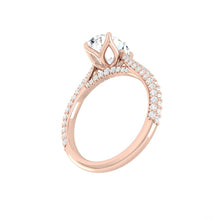 Load image into Gallery viewer, Lucce Azalea Luxe Oval Moissanite