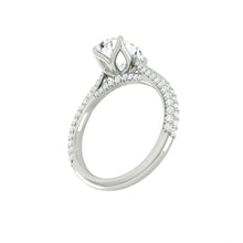 Load image into Gallery viewer, Lucce Azalea Luxe Oval Moissanite