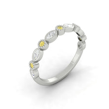 Load image into Gallery viewer, Lucce Aina Sunburst Yellow Diamond