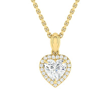 Load image into Gallery viewer, Lucce Montevalle Necklace Heart Diamond