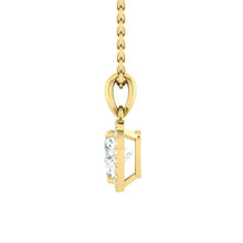 Load image into Gallery viewer, Lucce Montevalle Necklace Heart Diamond