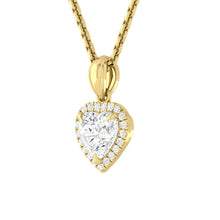 Load image into Gallery viewer, Lucce Montevalle Necklace Heart Diamond