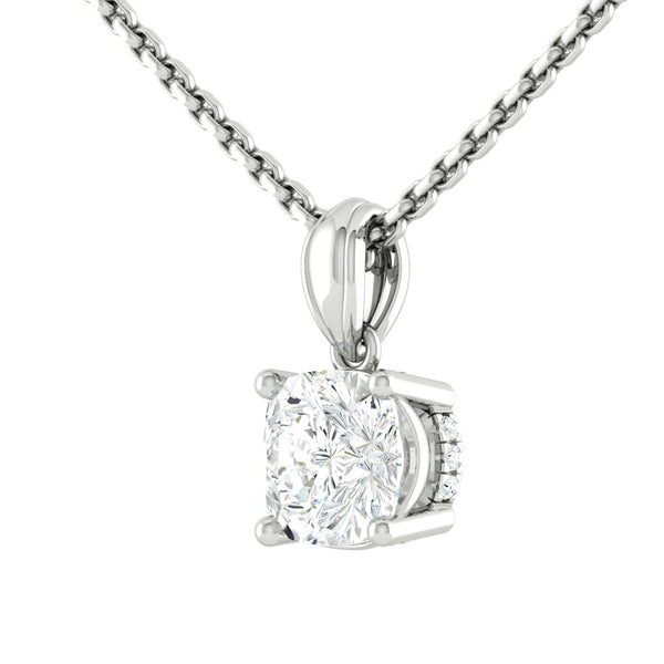 Lucce Kaela Necklace Cushion Diamond