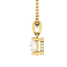 Load image into Gallery viewer, Lucce Kaela Necklace Cushion Diamond
