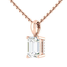 Load image into Gallery viewer, Lucce Kaela Necklace Emerald Diamond