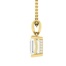 Load image into Gallery viewer, Lucce Kaela Necklace Emerald Diamond