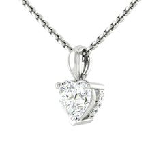 Load image into Gallery viewer, Lucce Kaela Necklace Heart Diamond