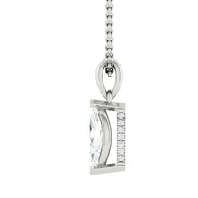 Load image into Gallery viewer, Kaela Marquise Necklace Lab Diamond
